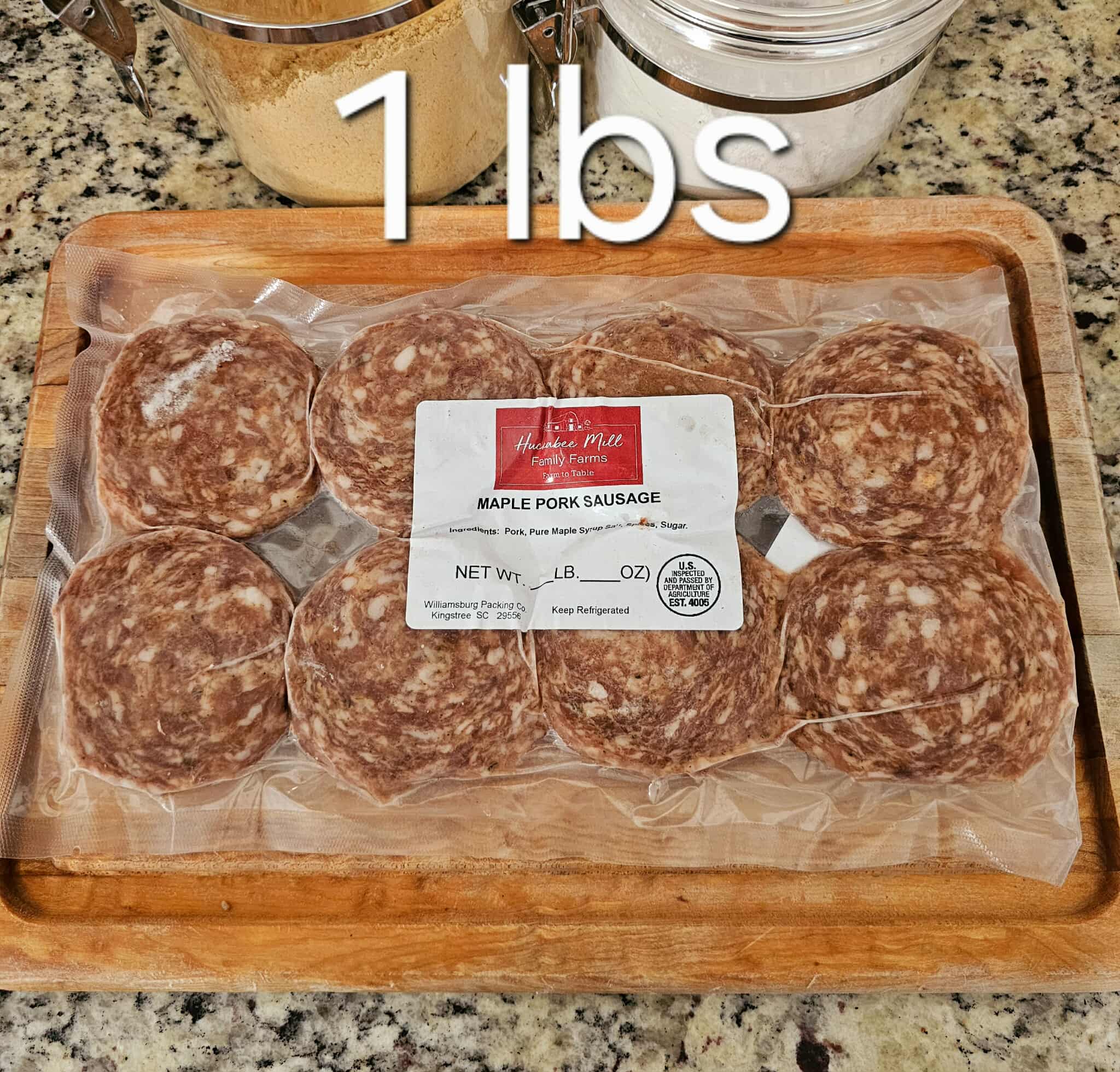 Maple Sausage Patties